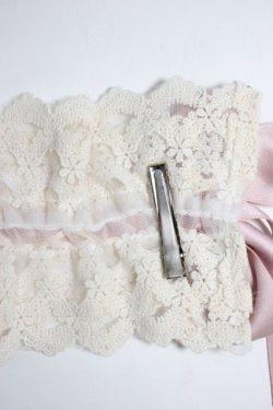 画像5: Snowdrop to Saint Maria / 編み上げリボンレース  ピンクＸアイボリー T-26-01-04-012-0-AC-SA-ZT