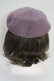 画像2: axes femme / 冬の星座刺繍ベレー  紫 T-26-01-04-020-AX-AC-SA-ZT (2)