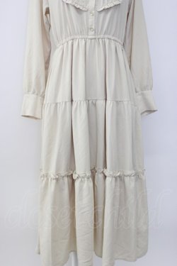 画像5: F&A / フロントピンタックロングティアードワンピース  アイボリー T-26-01-08-003-LO-OP-SA-ZT