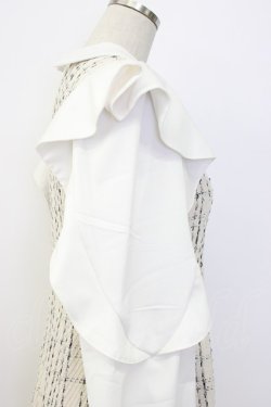 画像5: An MILLE / ツイード袖切り替えワンピース  ベージュ T-26-01-08-004-EL-OP-SA-ZT