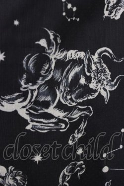 画像4: axes femme NOSTALGIE / 星座柄スカート M ブラック T-26-01-09-025-AX-SK-SA-ZT