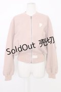 PINK HOUSE / ロゴブルゾン  ピンク T-26-01-09-026-LO-JA-SA-ZT