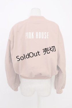 画像2: PINK HOUSE / ロゴブルゾン  ピンク T-26-01-09-026-LO-JA-SA-ZT