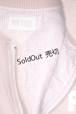 画像5: PINK HOUSE / ロゴブルゾン  ピンク T-26-01-09-026-LO-JA-SA-ZT