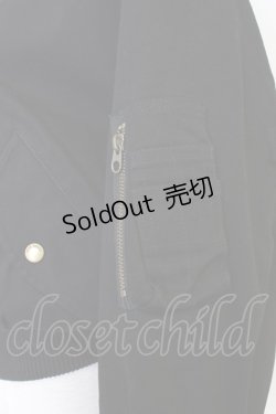 画像3: PINK HOUSE / ロゴブルゾン  黒Ｘ白 T-26-01-09-029-LO-JA-SA-ZTC020