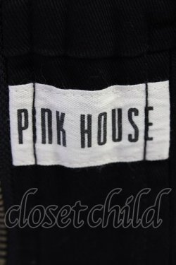 画像5: PINK HOUSE / ロゴブルゾン  黒Ｘ白 T-26-01-09-029-LO-JA-SA-ZT