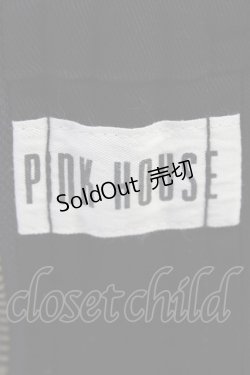 画像5: PINK HOUSE / ロゴブルゾン  黒Ｘ白 T-26-01-09-029-LO-JA-SA-ZTC020