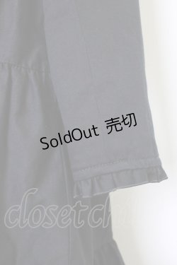 画像3: PINK HOUSE / 襟付きロングティアードコート  黒 T-26-01-09-030-LO-CO-SA-ZT