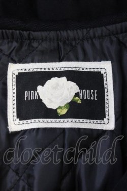 画像5: PINK HOUSE / 襟付きロングティアードコート  黒 T-26-01-09-030-LO-CO-SA-ZT