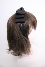 画像3: m petit by misako / NINA'sコラボ AM*NIリボンカチューシャ  黒 T-26-01-09-034-LO-AC-SA-ZT434F005 (3)