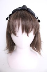 画像4: m petit by misako / NINA'sコラボ AM*NIリボンカチューシャ  黒 T-26-01-09-034-LO-AC-SA-ZT434F005 (4)