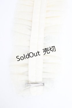 画像4: Mademoiselle Pearl（海外ロリータブランド） / 鈴蘭リボンヘッドドレス  アイボリーＸグリーン T-26-01-09-035-0-AC-SA-ZT434F005