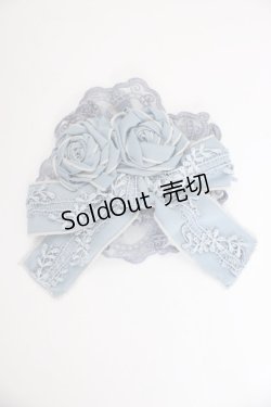 画像2: ZJ STORY / ローズリボンキャノティエクリップ  サックス T-26-01-09-036-0-AC-SA-ZT