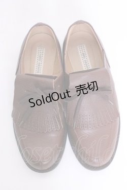 画像2: KANEKO ISAO / キルトシューズ LL ブラウン T-26-01-09-038-EL-SH-SA-ZT