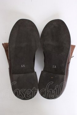 画像5: KANEKO ISAO / キルトシューズ LL ブラウン T-26-01-09-038-EL-SH-SA-ZT