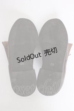 画像5: KANEKO ISAO / キルトシューズ LL ブラウン T-26-01-09-038-EL-SH-SA-ZT