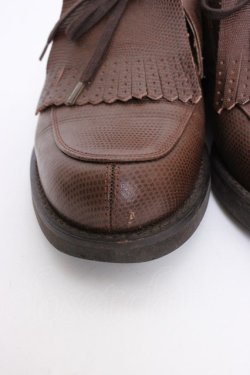 画像6: KANEKO ISAO / キルトシューズ LL ブラウン T-26-01-09-038-EL-SH-SA-ZT