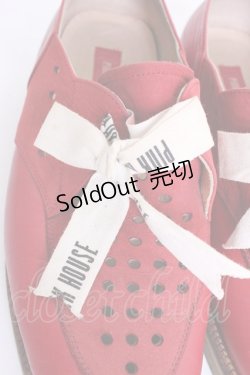 画像6: PINK HOUSE / パンチングシューズ L レッド T-26-01-09-040-LO-SH-SA-ZT