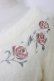 画像3: axes femme / ローズ刺繍フェザーニット  ホワイト T-26-01-09-005-AX-TO-SA-ZT (3)