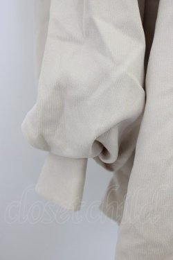 画像3: axes femme / コーデュロイブラウス  ベージュ T-26-01-09-009-AX-BL-SA-ZT