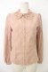 画像1: axes femme / レースパールブラウス  ピンク T-26-01-09-011-AX-BL-SA-ZT (1)
