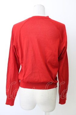 画像2: Jane Marple Dans Le Salon / リボンタイ付きカーディガン M レッド T-26-01-09-013-JM-TO-SA-ZT