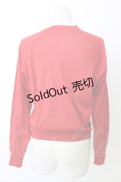 画像2: Jane Marple Dans Le Salon / リボンタイ付きカーディガン M レッド T-26-01-09-013-JM-TO-SA-ZT