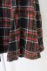画像4: axes femme / フロントレースチェックジャンパースカート  ネイビーＸレッドチェック T-26-01-09-014-AX-OP-SA-ZT (4)