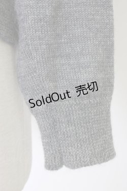 画像4: Jane Marple Dans Le Salon / パターンmixカーディガン  グレー T-26-01-09-018-JM-TO-SA-ZT