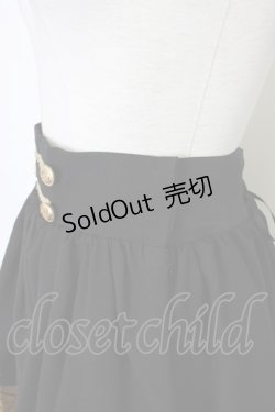 画像3: LIEF / サーカスプリントスカート  黒Ｘゴールド T-26-01-09-024-LO-SK-SA-ZT