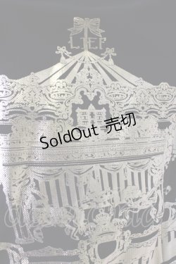 画像4: LIEF / サーカスプリントスカート  黒Ｘゴールド T-26-01-09-024-LO-SK-SA-ZT