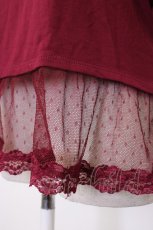 画像5: axes femme / ガーデンストラップインナー  ボルドー T-26-01-10-003-AX-TO-SA-ZT276 (5)