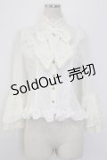 Angelic Pretty / Romantic Sweet Lacyブラウス  ホワイト T-26-01-13-001-AP-BL-SA-ZT531