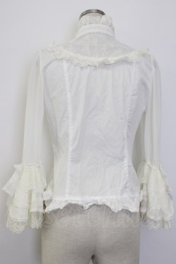 画像2: Angelic Pretty / Romantic Sweet Lacyブラウス  ホワイト T-26-01-13-001-AP-BL-SA-ZT