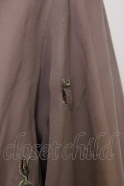 画像4: an another angelus / ローズ刺繍シフォンワンピース  ラベンダー T-26-01-13-006-CA-OP-SA-ZT