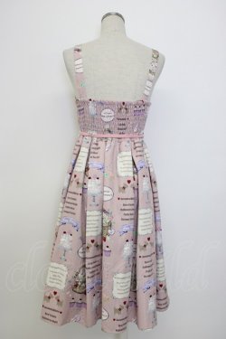 画像2: axes femme Kawaii / 10thアニバーサリージャンパースカート  ピンク T-26-01-13-008-AX-OP-SA-ZT