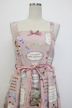 画像4: axes femme Kawaii / 10thアニバーサリージャンパースカート  ピンク T-26-01-13-008-AX-OP-SA-ZT