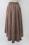 画像2: axes femme / ポケットフィッシュテールスカート  モカ T-26-01-13-011-AX-SK-SA-ZT531 (2)