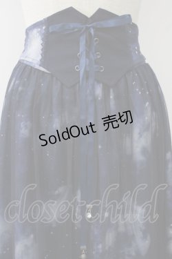 画像5: axes femme / テレスコーププリントスカート  ネイビー T-26-01-13-012-AX-SK-SA-ZT531