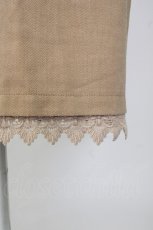 画像5: axes femme / 刺繍入りタイトスカート  ブラウン T-26-01-13-014-AX-SK-IG-ZT531 (5)