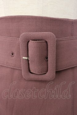 画像3: An MILLE / ベルトマーメイドスカート  ピンク T-26-01-16-025-EL-SK-SA-ZT