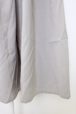 画像4: axes femme / ハイウエストプリーツ袴パンツ  グレー T-26-01-16-026-AX-PA-SA-ZT