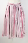 画像1: axes femme / ストライプスカート M ピンク T-26-01-16-027-AX-SK-IG-ZTK549 (1)