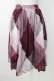 画像2: axes femme / 裾スカラップスカート  パープルけい T-26-01-16-028-AX-SK-IG-ZT (2)