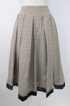画像4: Button BearQueenie / グレンチェックジャケット&スカートセットアップ S ブラウン T-26-01-16-031-EL-OP-SA-ZT549 (4)