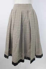 画像4: Button BearQueenie / グレンチェックジャケット&スカートセットアップ S ブラウン T-26-01-16-031-EL-OP-SA-ZT549 (4)