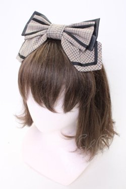 画像7: Button BearQueenie / グレンチェックジャケット&スカートセットアップ S ブラウン T-26-01-16-031-EL-OP-SA-ZT