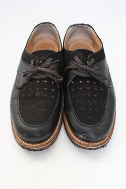 画像2: PINK HOUSE / パンチングシューズ L ブラック T-26-01-16-034-LO-SH-SA-ZT