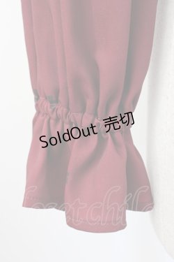 画像5: EATME / クロスptVネックブラウス  ボルドー T-26-01-16-008-LO-OP-SA-ZTK548