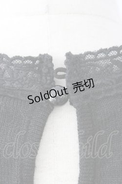 画像4: Secret Honey / エンジェル刺繍ニットトップス  黒ＸゴールドＸ赤 T-26-01-16-011-CA-TO-SA-ZTK560